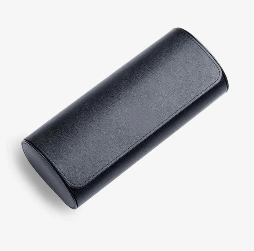 Leather Watch Roll - 3 Piece
