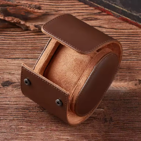 Leather Watch Roll - 1 Piece