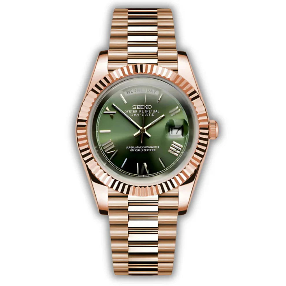 Rose Gold Olive Date